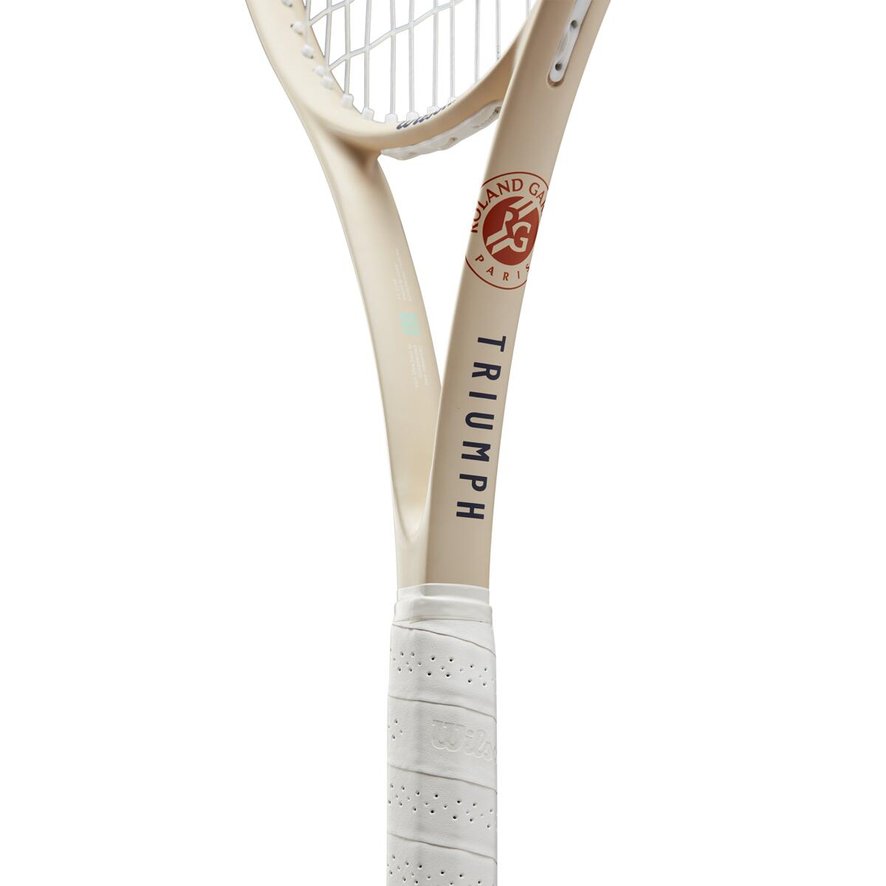 Wilson x Roland-Garros Triumph Racquet - Ecru and Navy | Roland