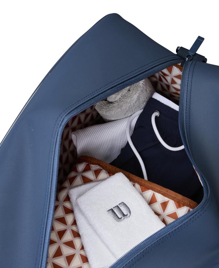 Sac De Raquette Black Knight Ion – Logo Voyage Bleu (État Comme Neuf)
