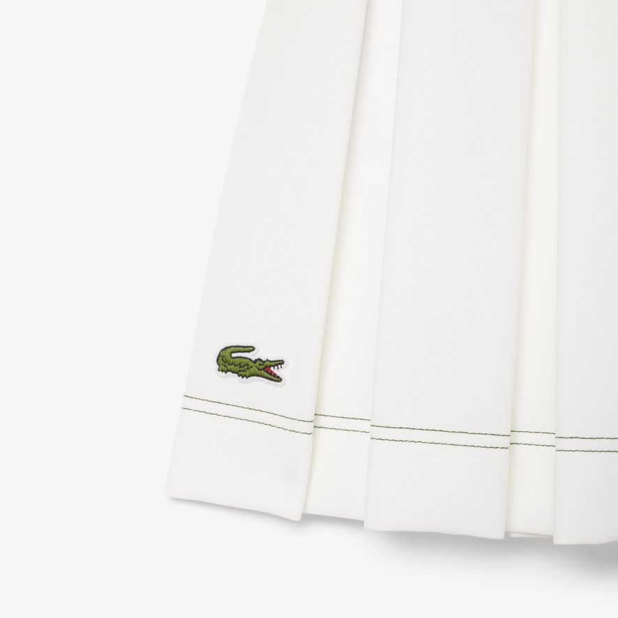 Lacoste x Roland-Garros Club Woman Skirt - Yellow | Roland-Garros