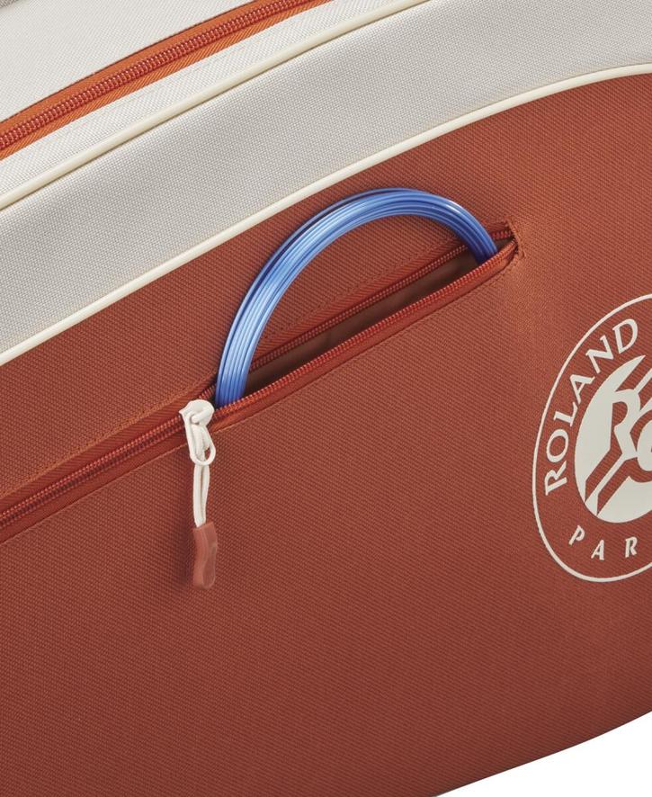 Housse Raquette Tennis Vintage Wilson SC2000 – Simple – Blanc Et Rouge – Occasion