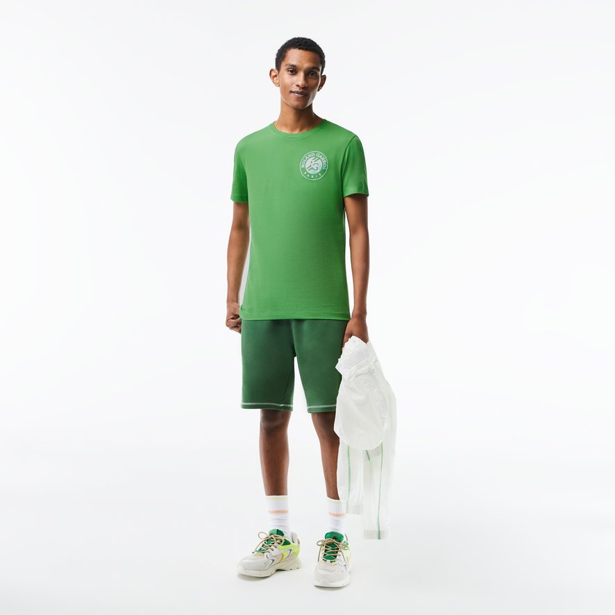 Lacoste for Roland-Garros Unisex T-shirt - Tarragon | Roland