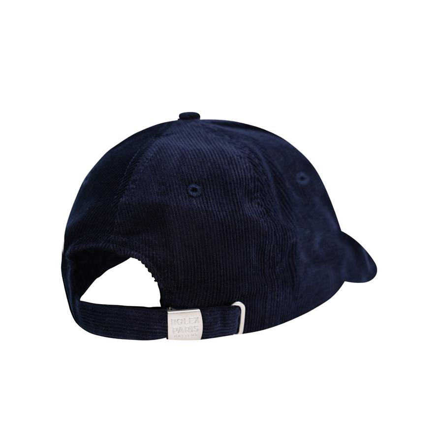 ✴︎週末限定✴︎ROLEX PARIS MASTERS コーデュロイ キャップ Rolex Paris Masters unisex velvet cap - Navy | Roland-Garros Store
