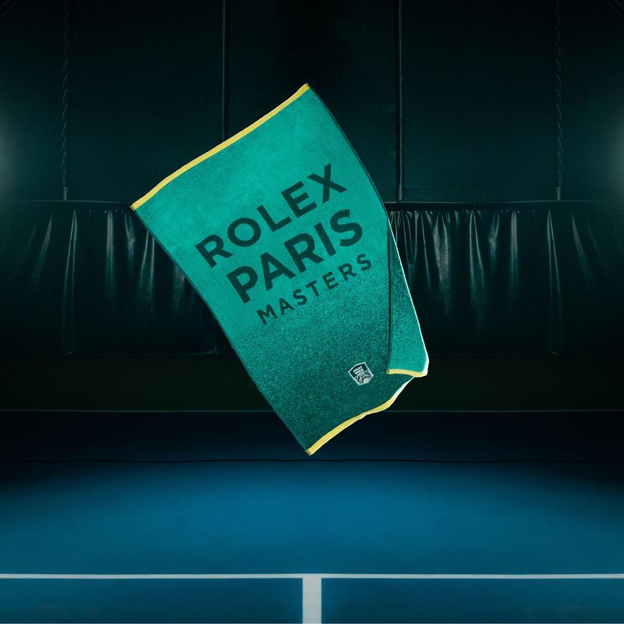 Rolex Paris Masters towel - Green | Roland-Garros Store