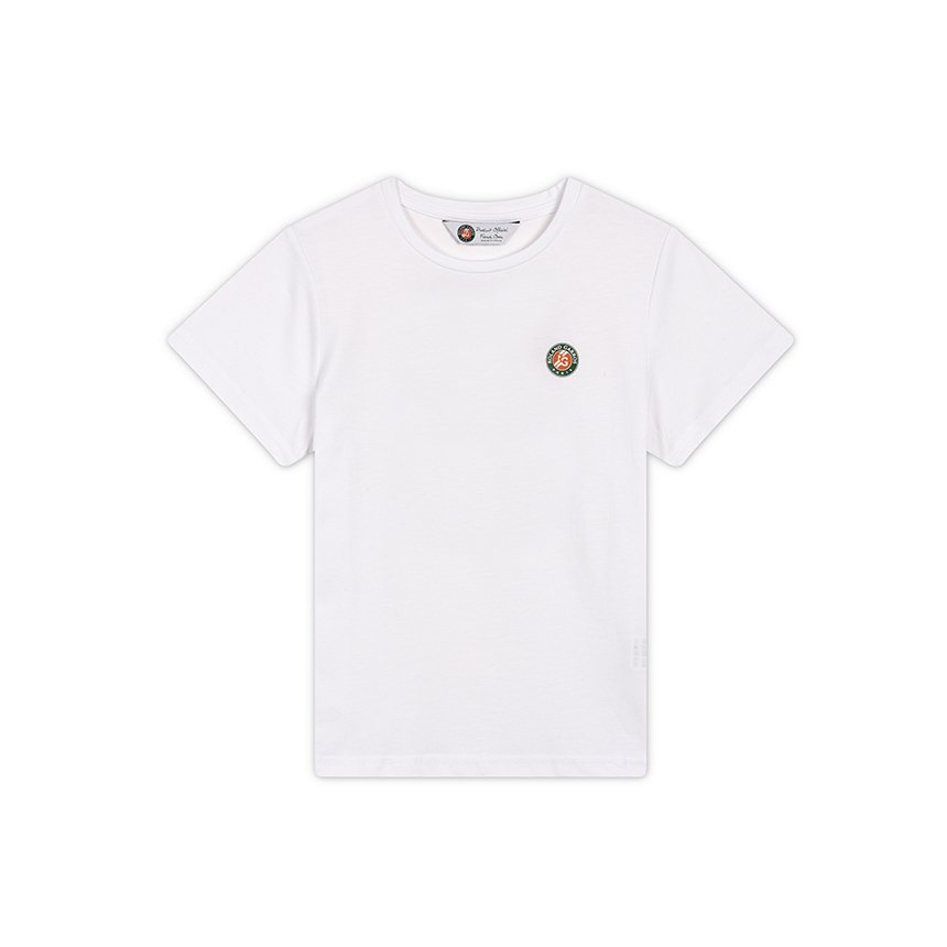 Children's 2018 Roland-Garros poster T-shirt with tricolor logo