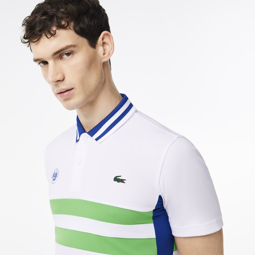 658□LACOSTE□ラコステ/テニス/Roland Garros/赤白/S - ウェア