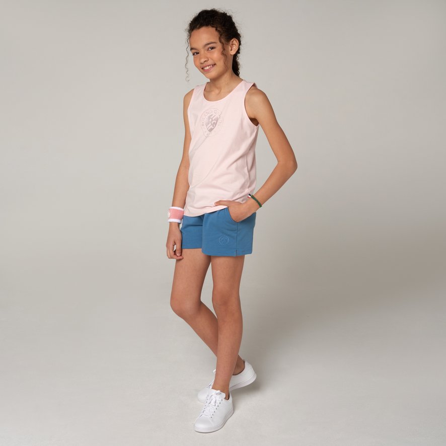 Buy Online Girls White Printed T- Shirt And Short Pants | Chicco India