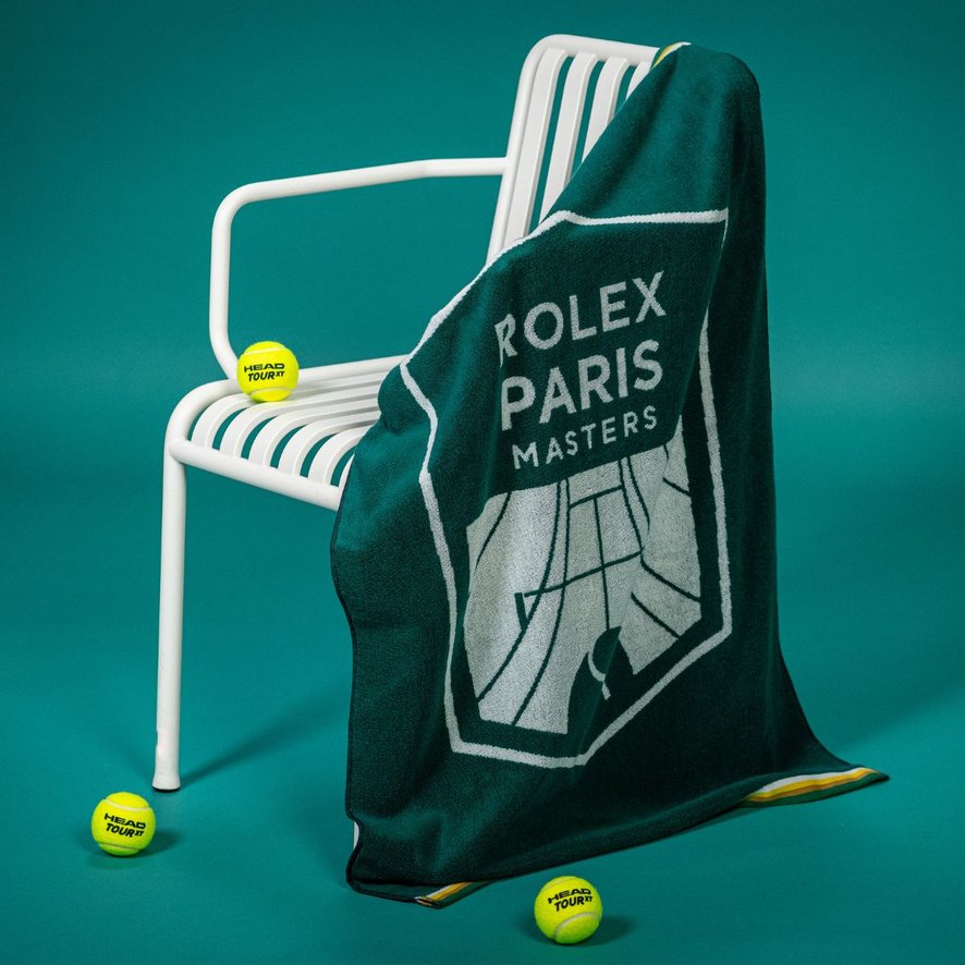 Rolex Paris Masters 2024 towel Green Roland-Garros Store