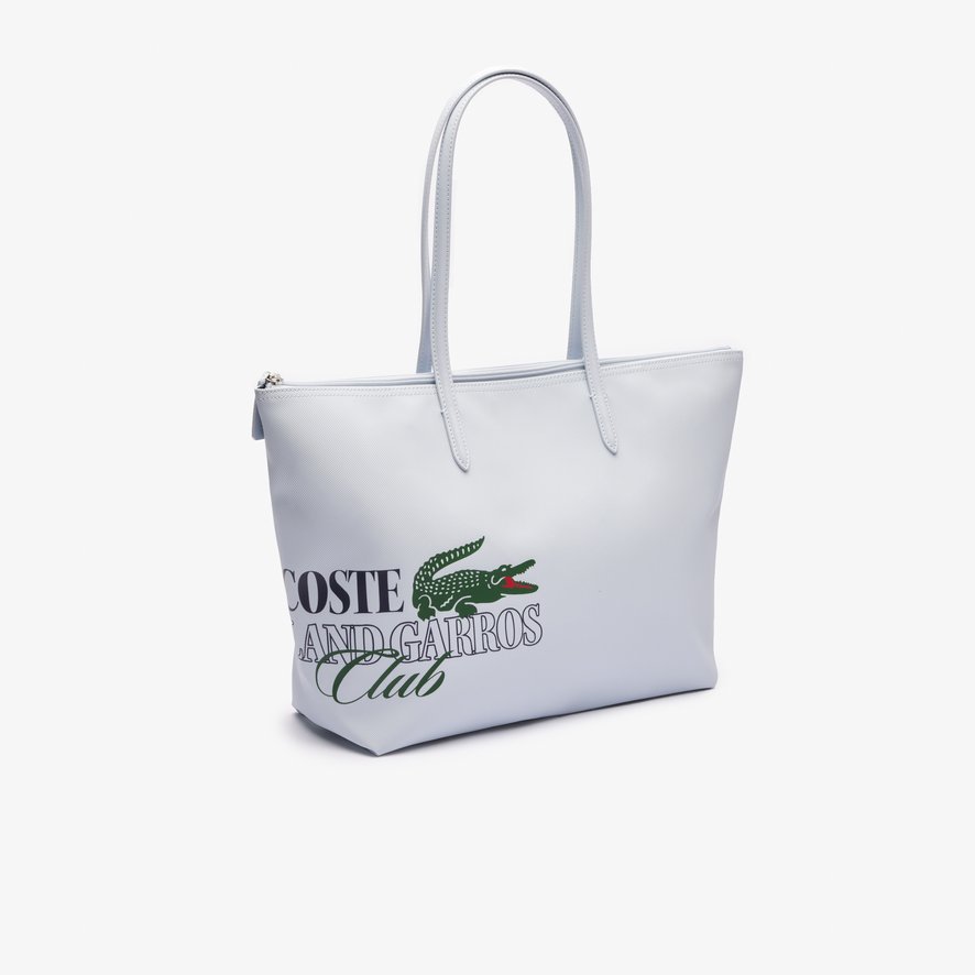 Lacoste x Roland Garros Shopping bag White Roland Garros Store