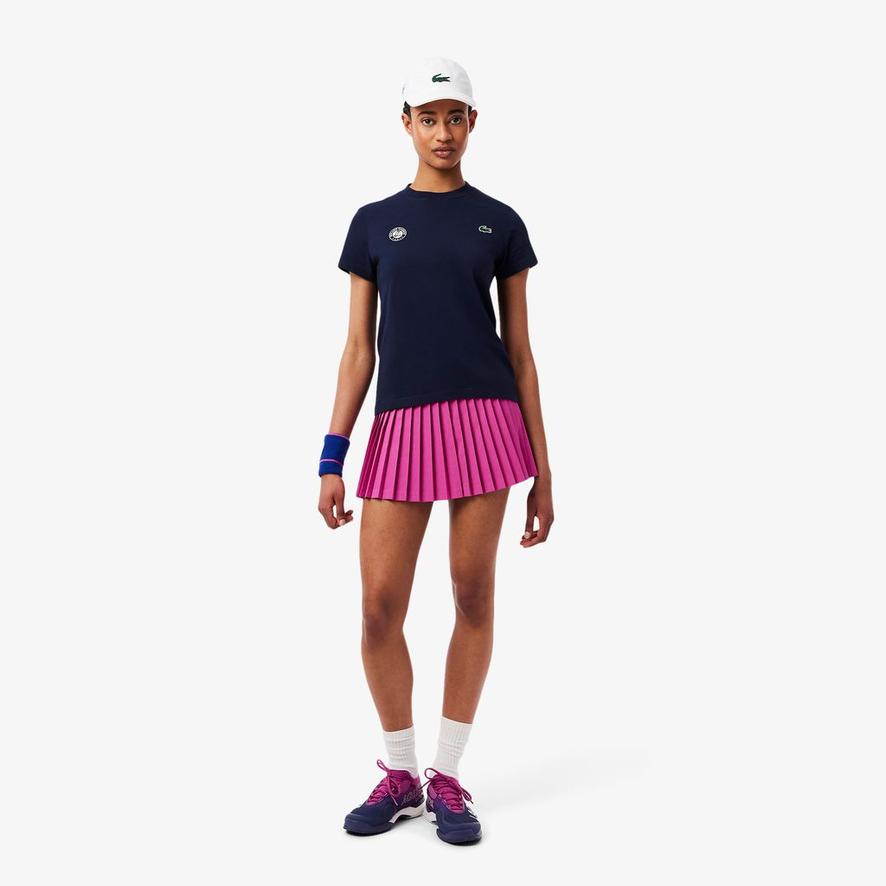 Lacoste x Roland-Garros Croco Cap - White | Roland-Garros Store