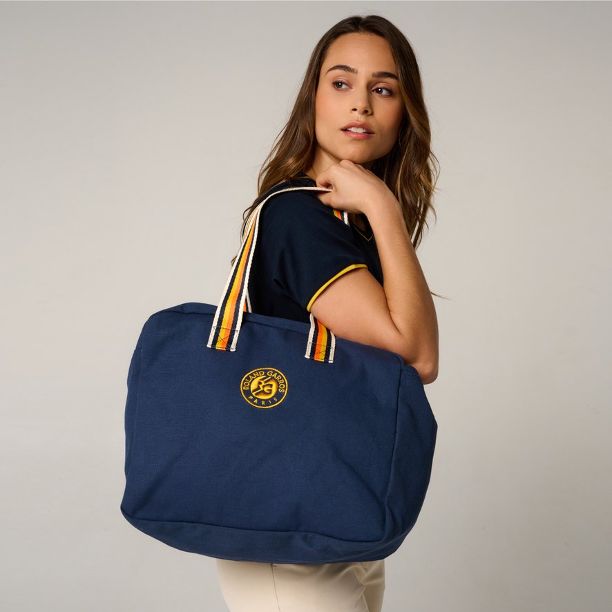 Roland-Garros Heritage travel bag - Navy | Roland-Garros Store