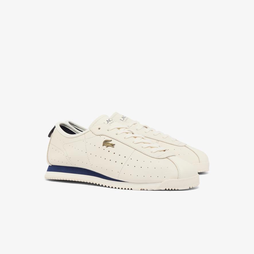 TLoooS① Lacoste x Roland-Garros Club low men Sneakers - White | Roland
