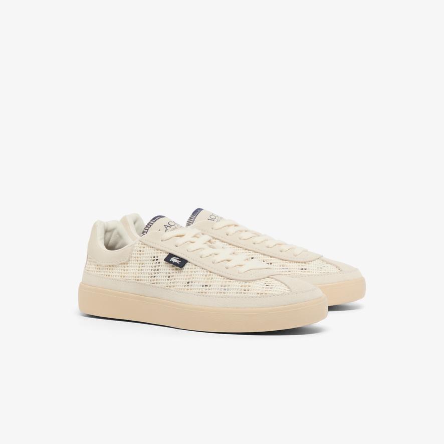 LACOSTE スニーカー Lacoste x Roland-Garros Baseshot women Sneakers - White | Roland