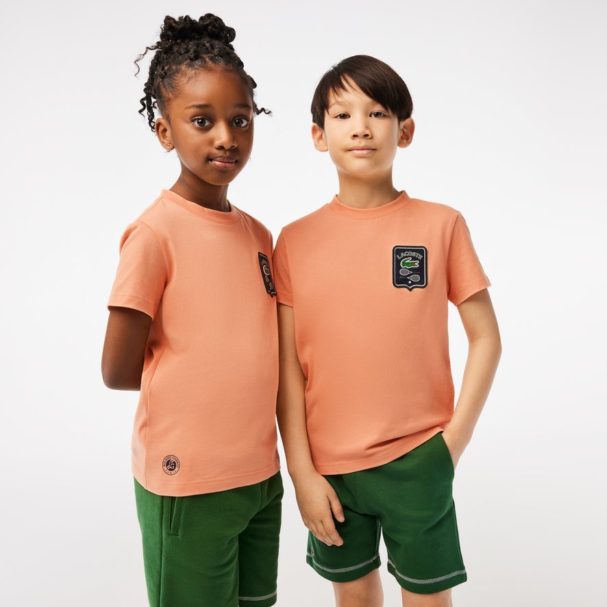 Kids' Lacoste Sport Edition for Roland-Garros - Coral