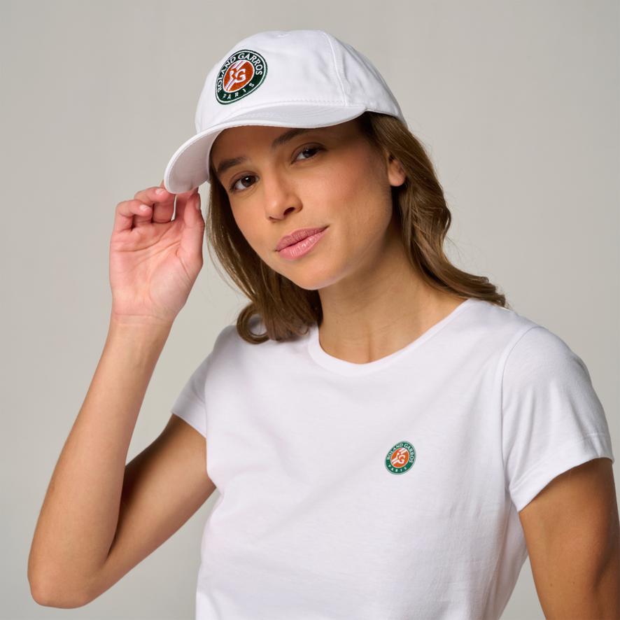 Roland-Garros Logo Cap - White | Roland-Garros Store