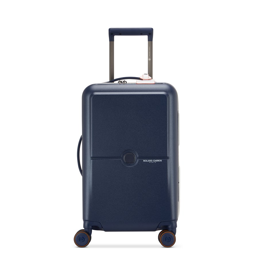 Delsey x Roland Garros 55cm Cabin Suitcase Navy Roland Garros Store
