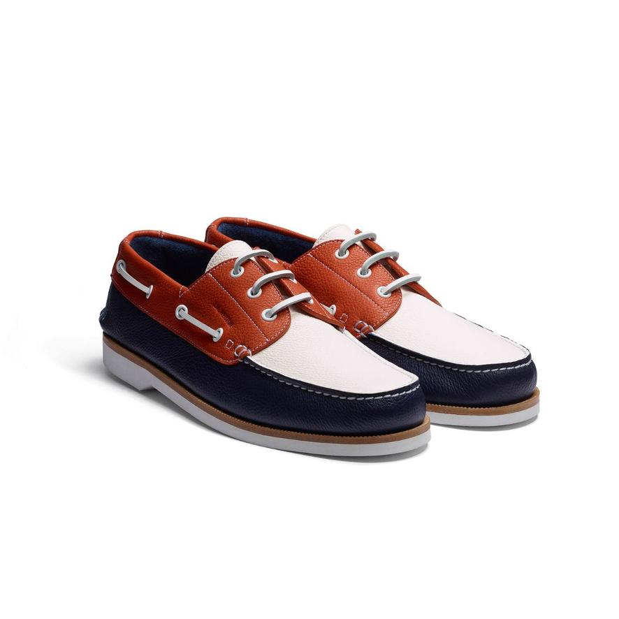 J.M Weston x Roland-Garros Man Derby - Navy blue | Roland-Garros Store