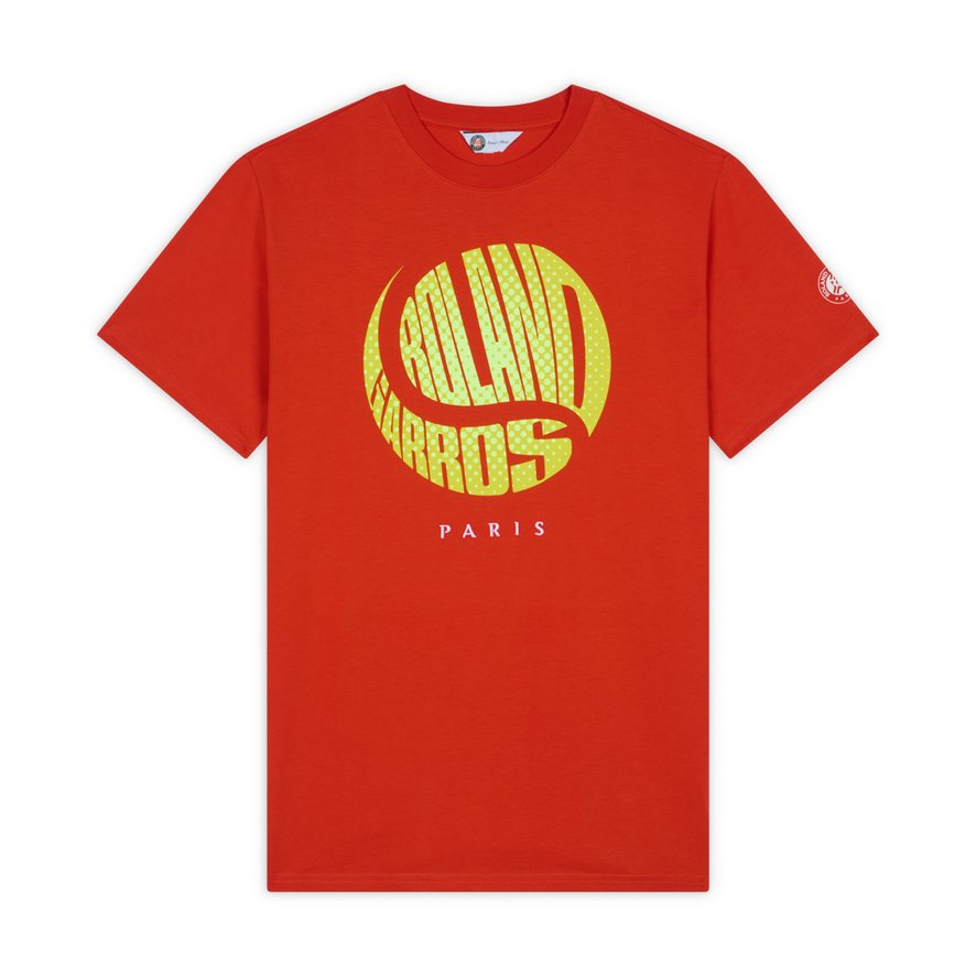 Roland-Garros men's ball t-shirt - Clay | Roland-Garros Store