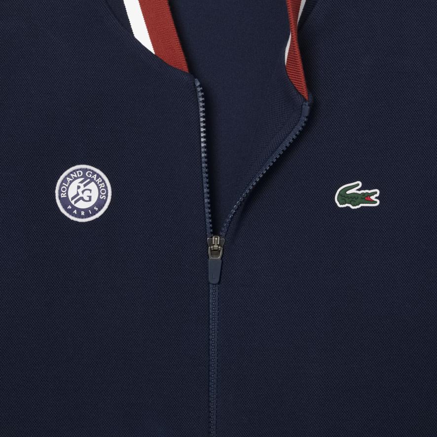 Lacoste Roland Garros ダークブルー リュック Lacoste x Roland-Garros Club Backpack - Navy | Roland-Garros