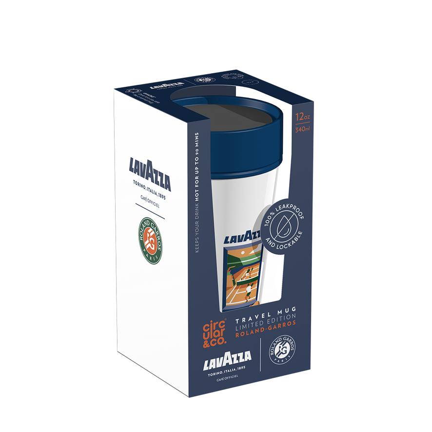 Travel Mug Panama Lavazza x Roland-Garros - Blanc | Roland-Garros