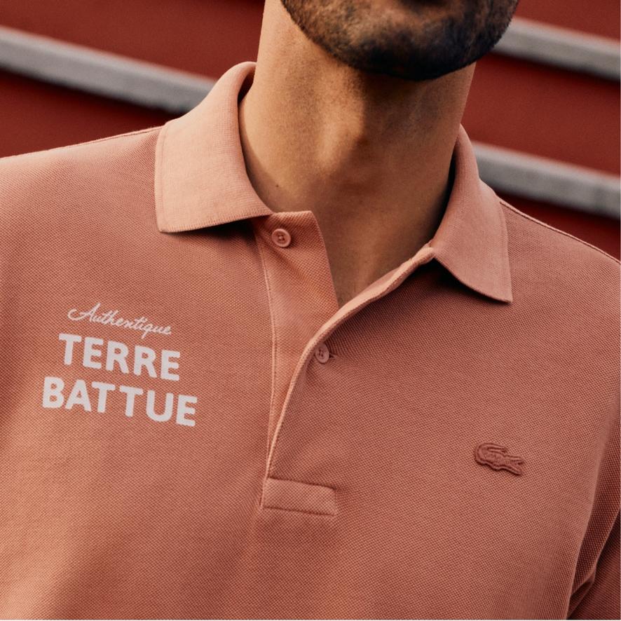 Lacoste x Roland-Garros Club Man Polo shirt - Clay | Roland