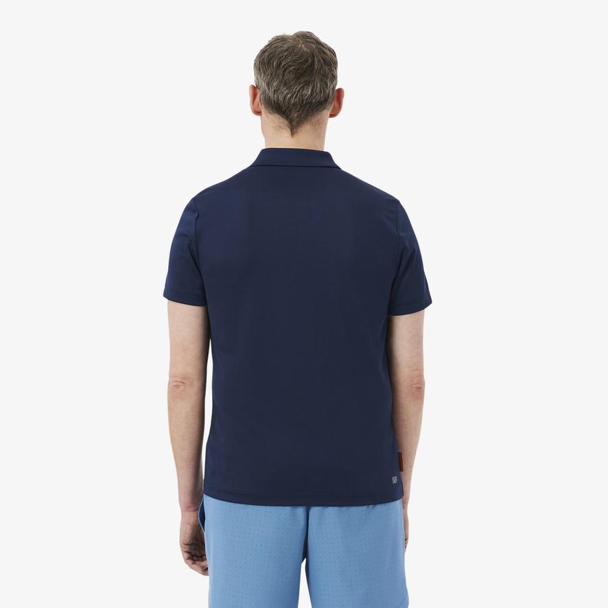 Lacoste x Roland-Garros Medvedev men Polo shirt - Navy blue