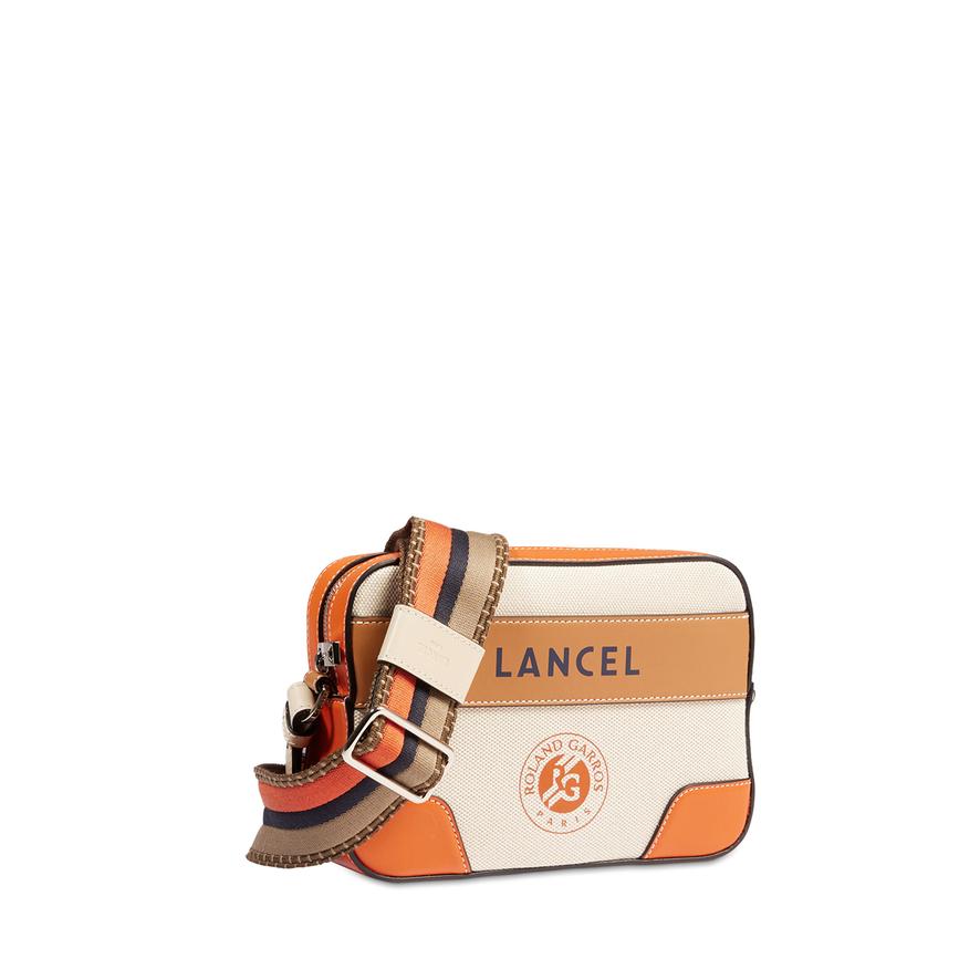 Lancel Paris x Roland-Garros Camera bag - Ecru | Roland-Garros Store