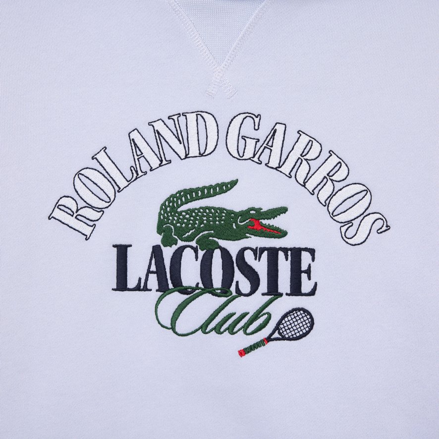 Roland-Garros Edition Child Embroidered Piqué Sweatshirt | Roland