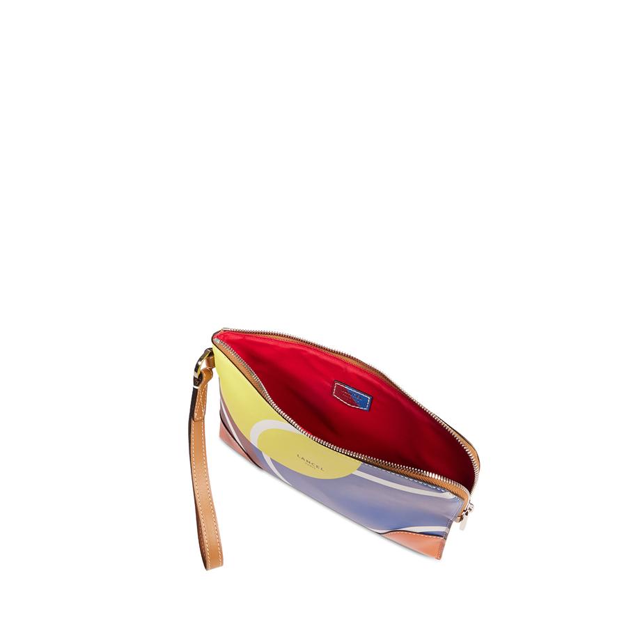 Lancel Paris x Roland-Garros zipped Pouch - Multicolor | Roland