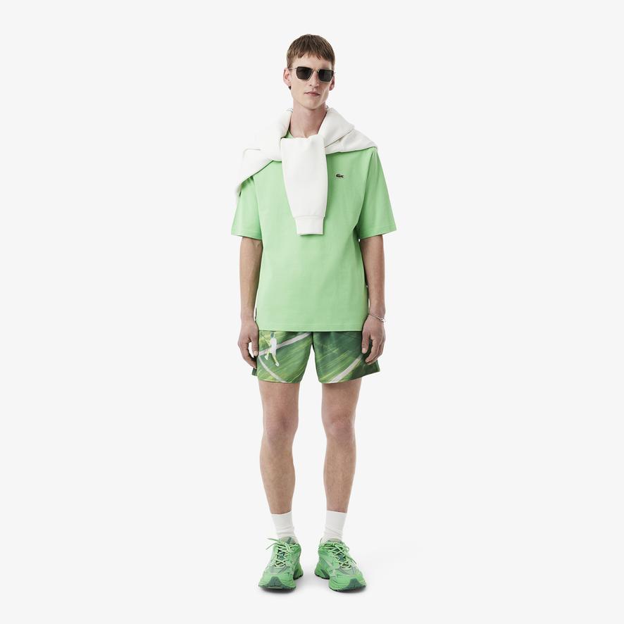 Lacoste x Roland-Garros Club Man T-Shirt - Green | Roland-Garros Store
