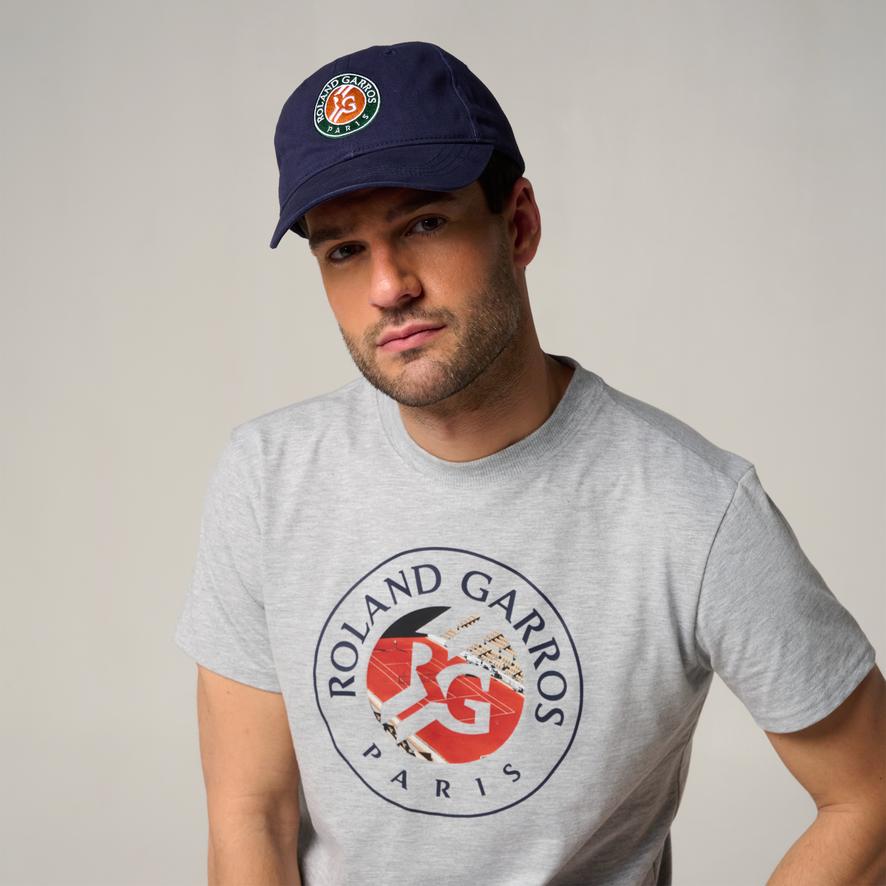 Roland-Garros Logo Cap - Navy blue | Roland-Garros Store
