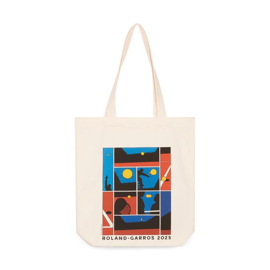 Roland-Garros 2025 Poster Totebag - Multicolor | Roland-Garros Store