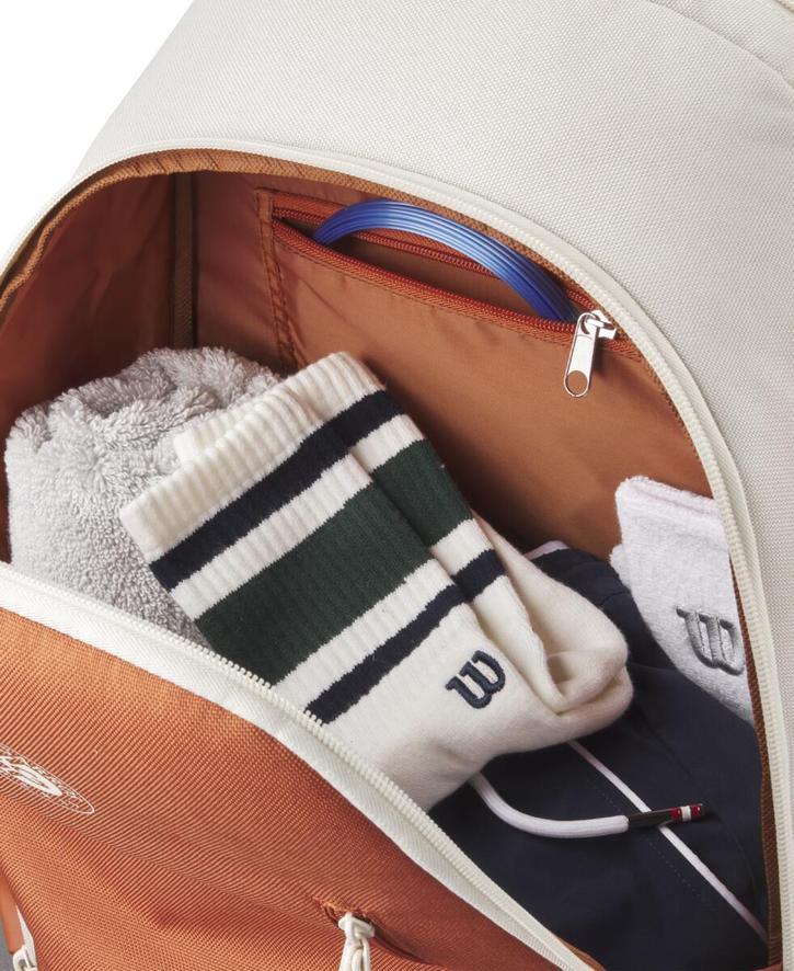 Wilson Roland-Garros 2025 Team Backpack, Features A Breathable