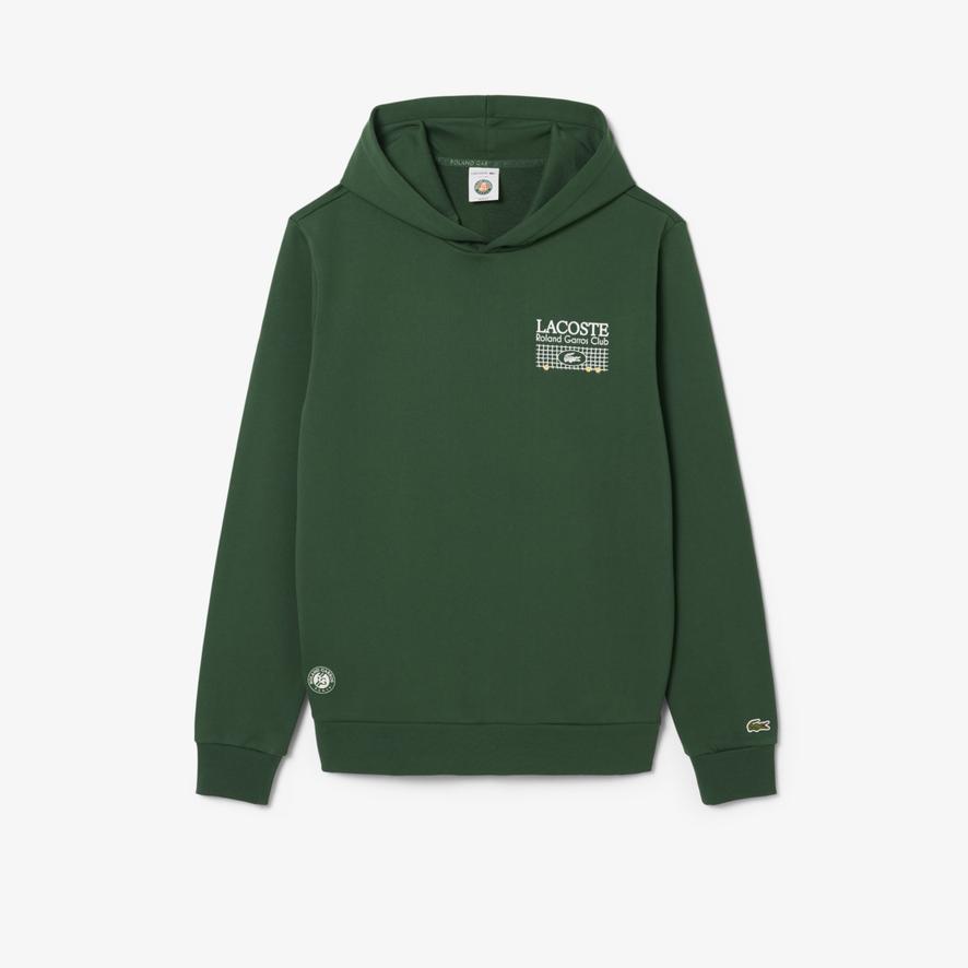 Lacoste x Roland-Garros Club Unisex Sweatshirt - Green | Roland