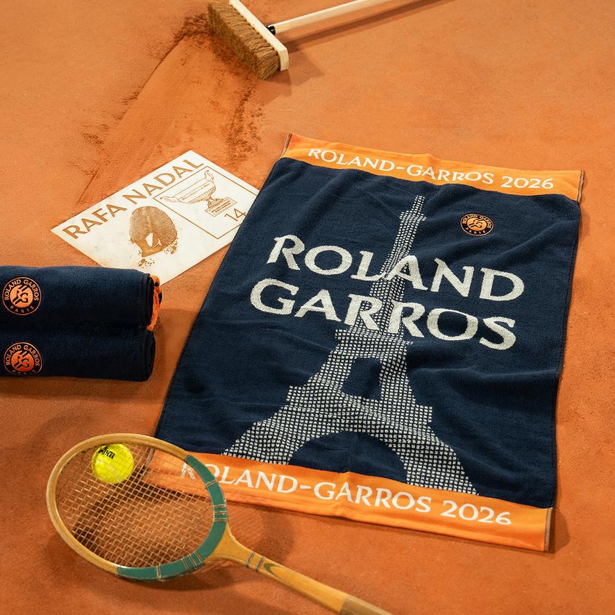 2026 Roland-Garros Official Unisex Player Towel - Navy | Roland