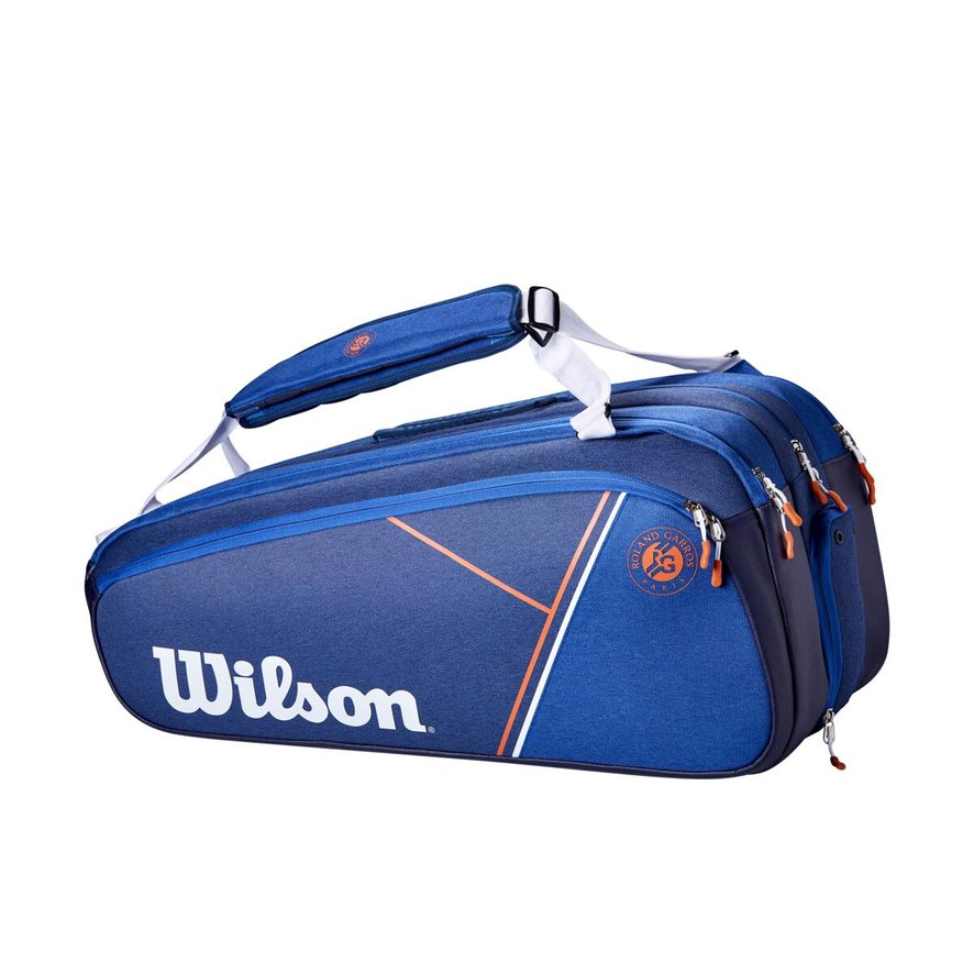 Wilson x Roland-Garros Tour 15 racket bag - Navy | Roland-Garros Store