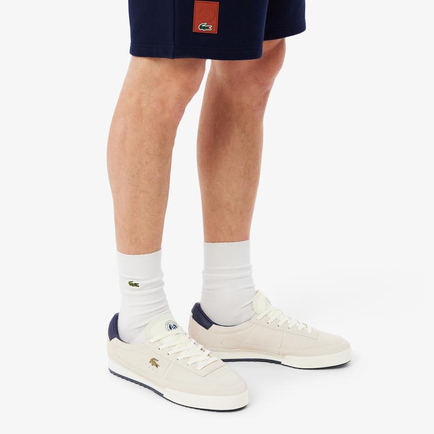 Lacoste x Roland-Garros Aura men Sneakers - White | Roland-Garros