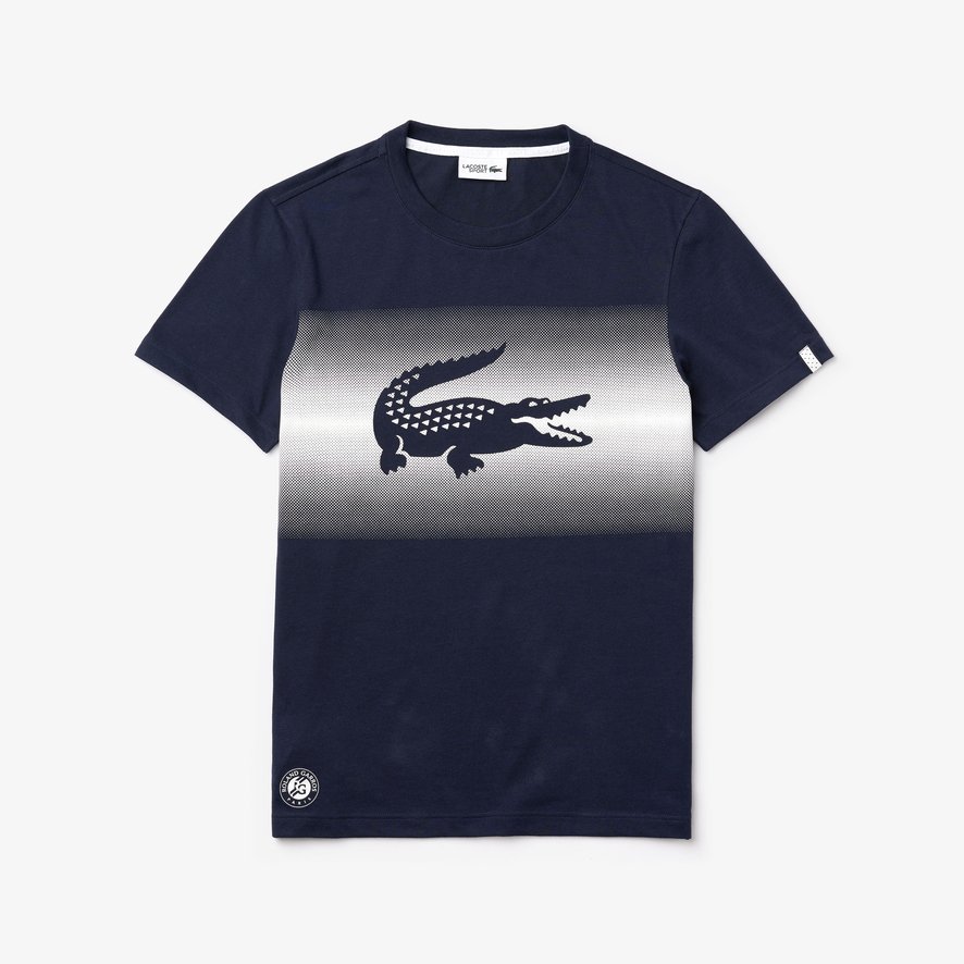 lacoste printed shirts