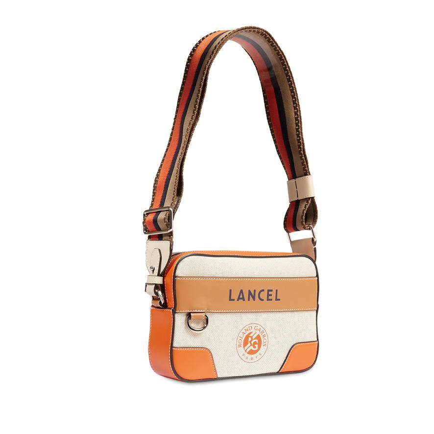 Lancel Paris x Roland-Garros Camera bag - Ecru | Roland-Garros Store