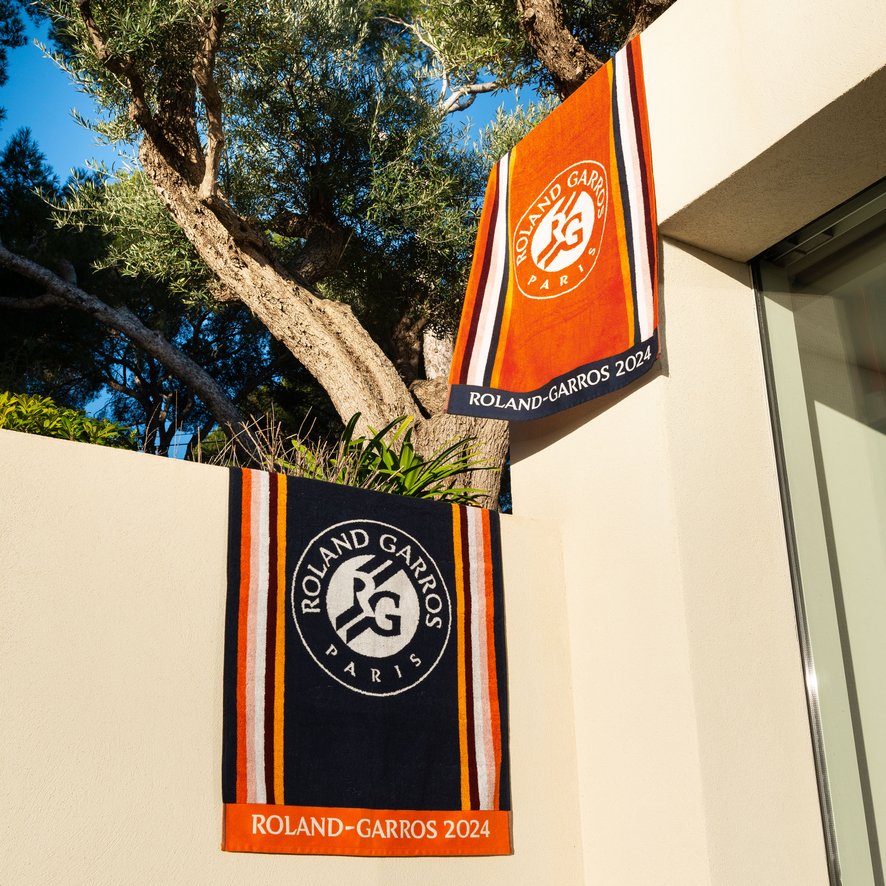 2024 Roland-Garros Official Unisex Player Towel - Navy