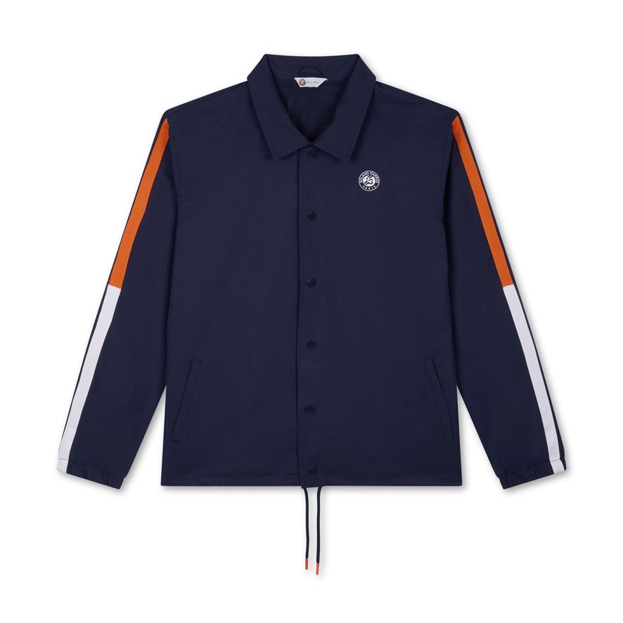 Roland-Garros Coach Essentiel Man Jacket - Navy blue | Roland