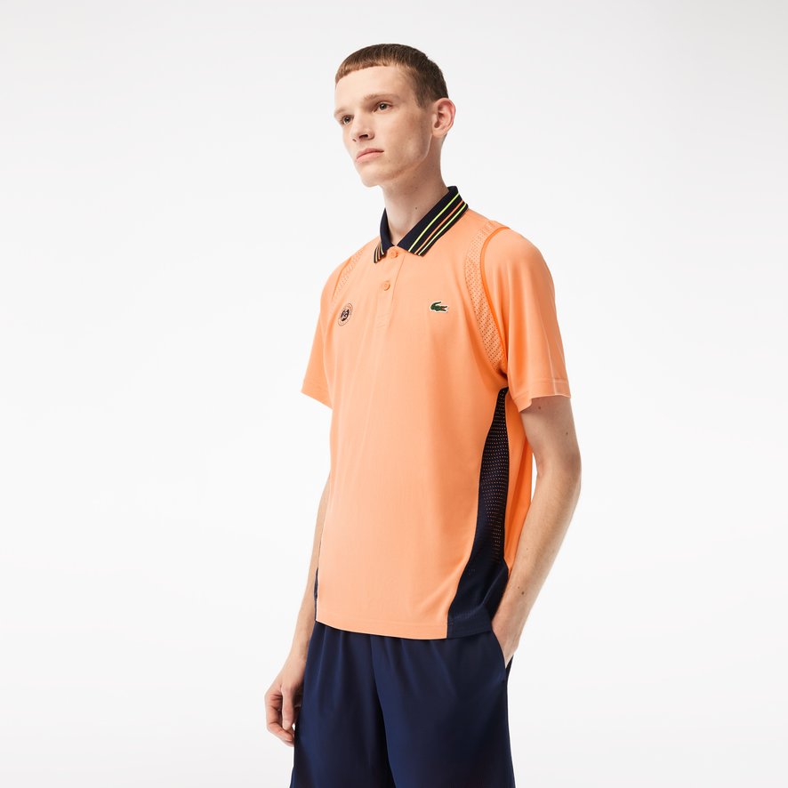 Lacoste Sport Edition two-tone polo for Roland Garros ultra-dry - clay