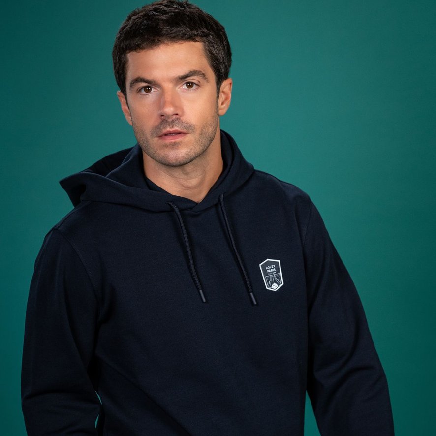 Unisex Rolex Paris Master Hoodie Navy