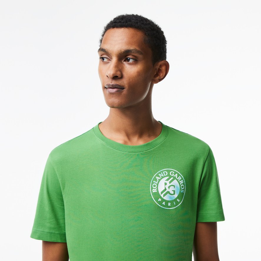 Lacoste for Roland-Garros Unisex T-shirt - Tarragon