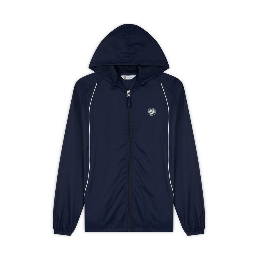 Roland-Garros woman folding windbreaker - Navy | Roland-Garros Store