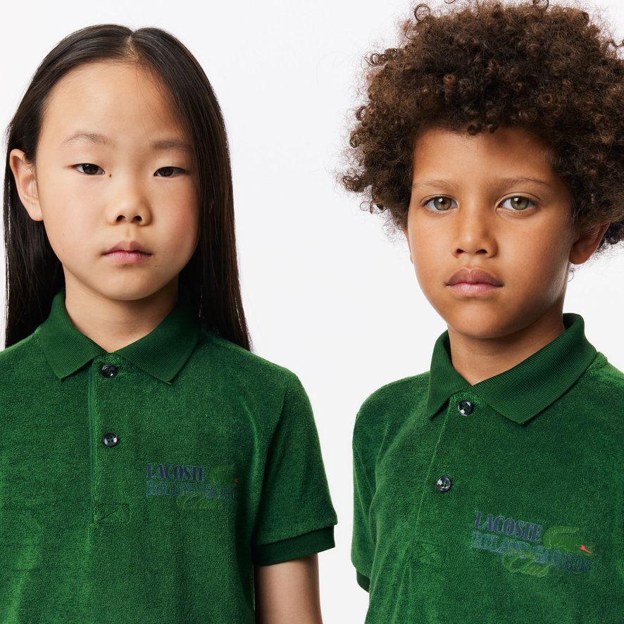 Polo vert enfant clearance