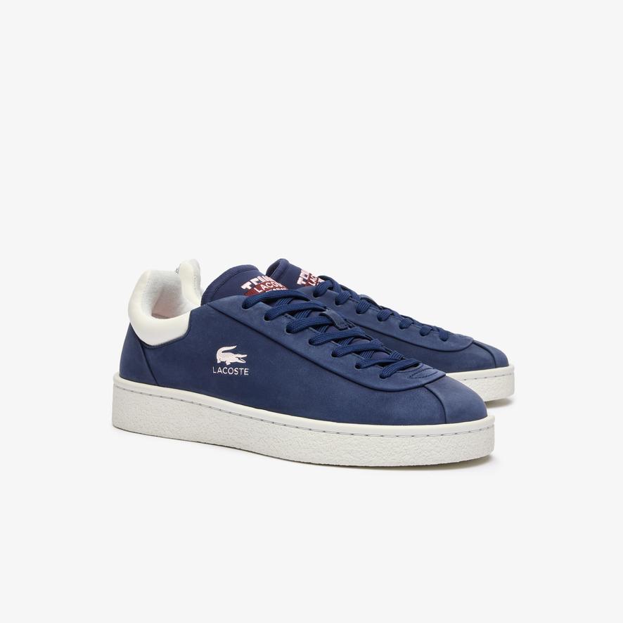 Lacoste x Roland Garros Baseshot Women Baskets - Navy | Roland
