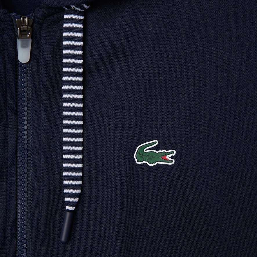Lacoste for Roland-Garros unisex ball boy hoodie - Navy and blue