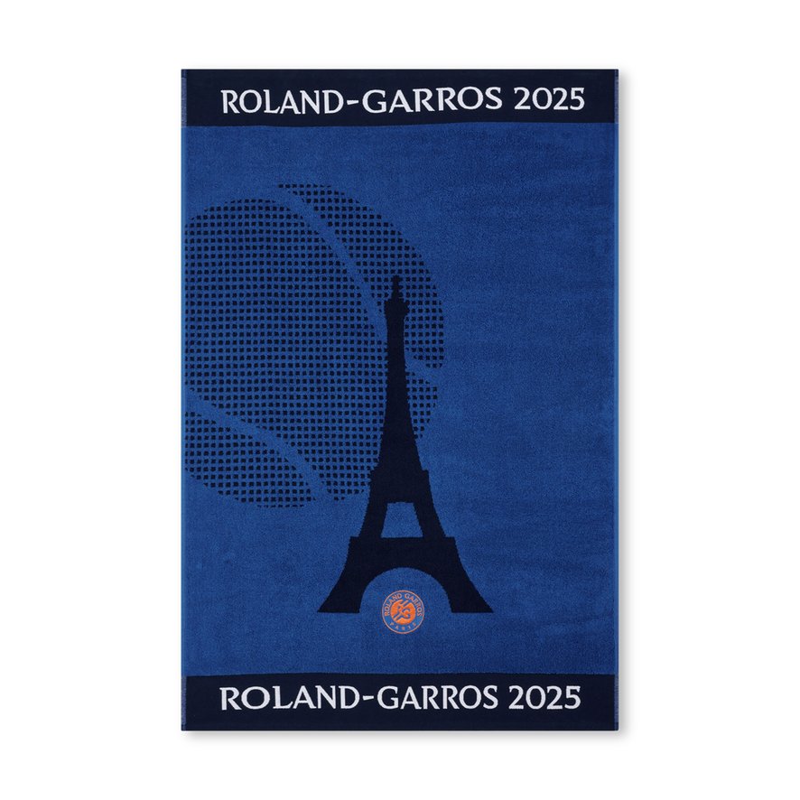 ★新品未使用★ROLAND-GARROS 2025 公式プレイヤーズタオル 2025 Roland-Garros Official Unisex Player Towel - Navy