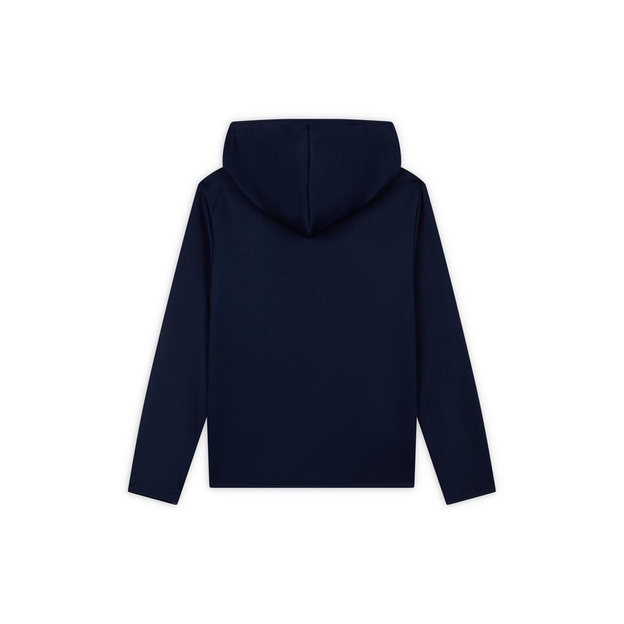 Roland-Garros zipped Boy Hoodie - Navy blue | Roland-Garros Store