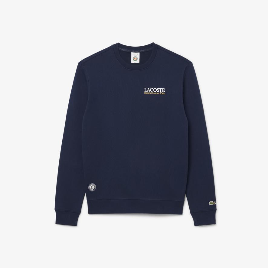 Lacoste x Roland-Garros Club unisex Sweatshirt - Navy blue